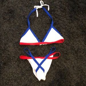 Red White & Blue Bikini